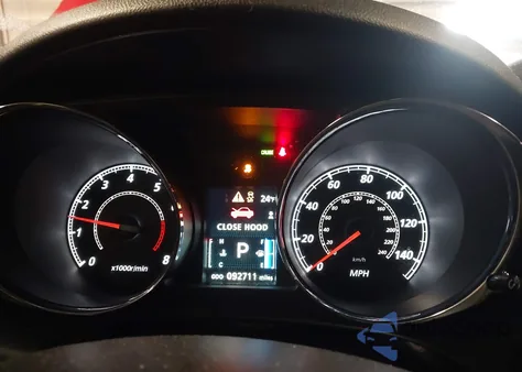 2016 Mitsubishi Outlander Sport 2.0 Es z USA, uszkodzony, nr VIN JA4AP3AU1GZ065202